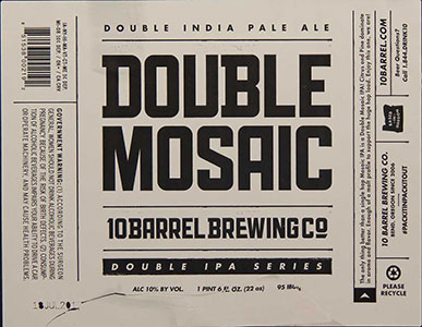 10 Barrel - Double Mosaic