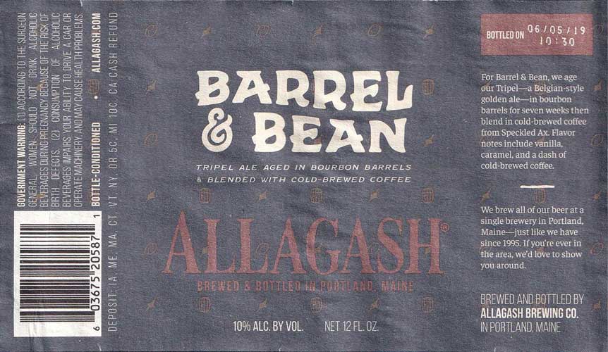 Allagash - Barrel & Bean