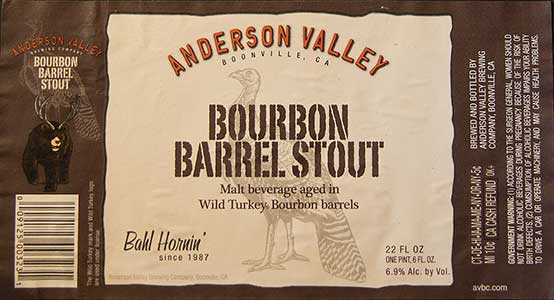 Anderson Valley - Bourbon Barrel Stout