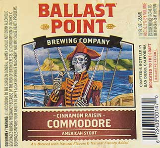 Ballast Point - Cinnamon Raisin Commodore