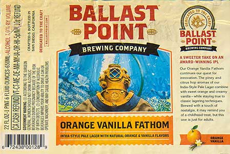 Ballast Point - Orange Vanilla Fathom