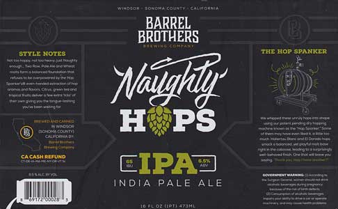 Barrel Brothers - Naughty Hops