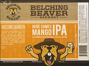 Belching Beaver - Here Comes Mango IPA