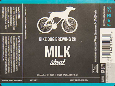 Bike Dog - Milk Stout
