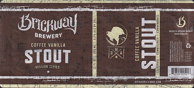 Brickway - Coffee Vanilla Stout
