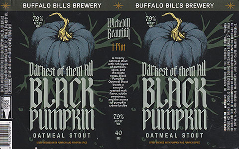 Buffalo Bills - Black Pumpkin
