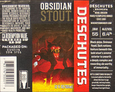 Deschutes - Obsidian Stout