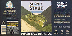 Discretion Brewing - Scenic Stout