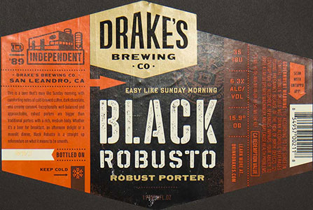 Drake's - Black Robusto