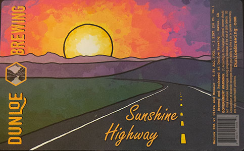 Dunloe Brewing - Sunshine Highway