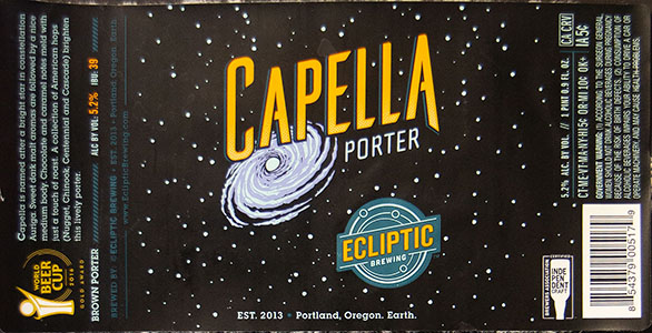 Ecliptic - Capella Porter