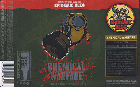 Epidemic Ales - Chemical Warfare