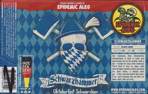 Epidemic Ales - Schwarzhammer