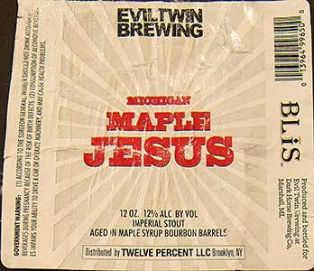 Evil Twin - Michigan Maple Jesus