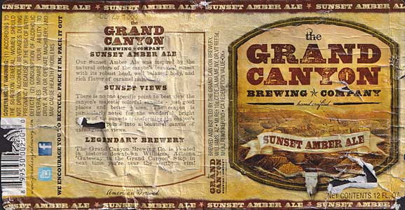 Grand Canyon Brewing - Sunset Amber Ale