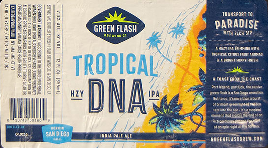 Green Flash - Tropical DNA