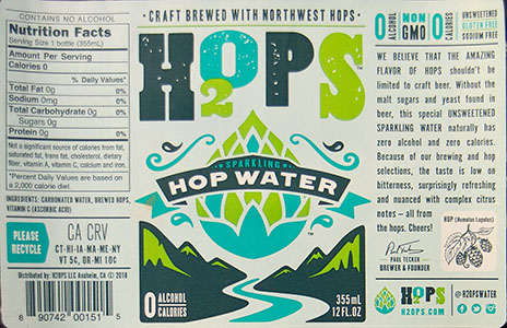 H2Ops - Sparkling Hop Water