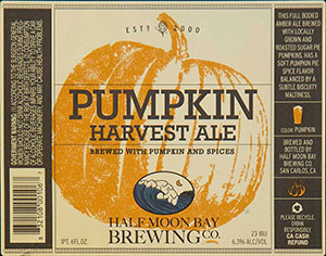 Halfmoon Bay - Pumpkin Harvest Ale