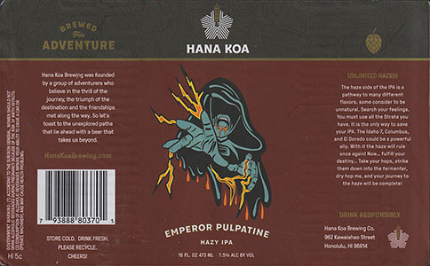 Hana Koa - Emperor Pulpatine