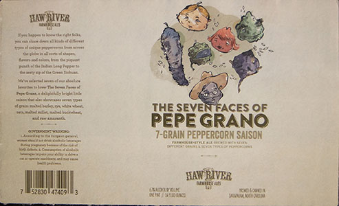 Haw River - The Seven Faces of Pepe Grano
