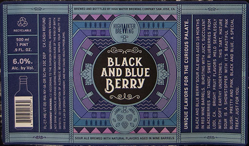 Highwater Brewing - Black and Blue Berry
