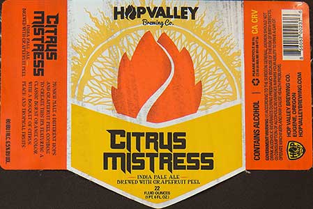 Hop Valley - Citrus Mistress