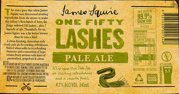 James Squire - One Fifty Lashes