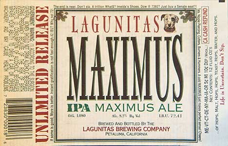 Lagunitas - Maximus IPA