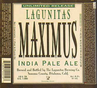 Lagunitas - Maximus India Pale Ale