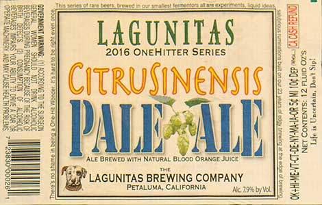 Lagunitas - Citrusinensis Pale Ale