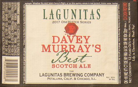 Lagunitas - Dave Murray's Best Scotch Ale