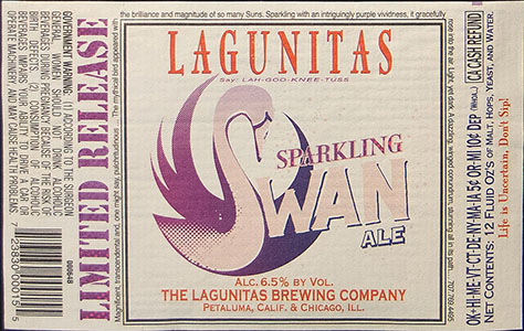 Lagunitas - Sparkling Swan Ale