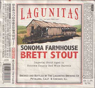 Lagunitas - Sonoma Farmhouse Brett Stout