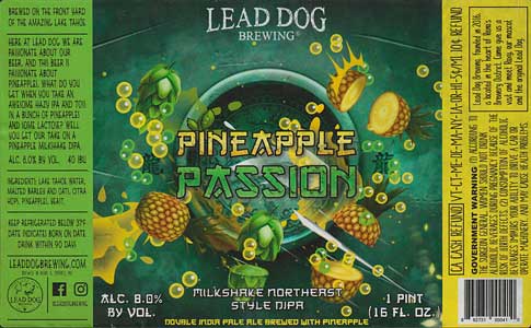 Lead Dog - Pineapple Passion