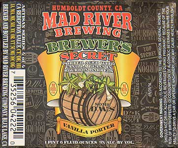 Mad River - Brewer's Secret