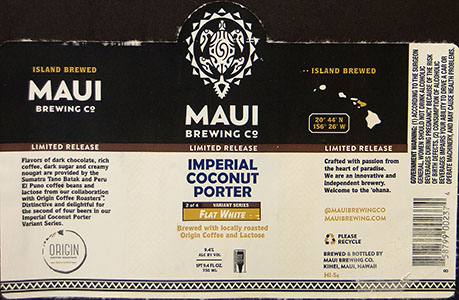 Maui - Imperial Coconut Porter