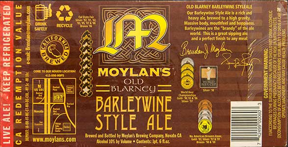 Moylan's - Moylan's Old Barleywine