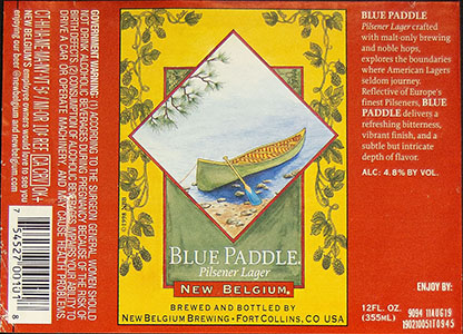 New Belgium - Blue Paddle