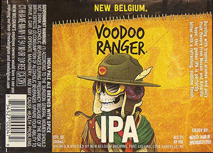 New Belgium- Voodoo Ranger - IPA