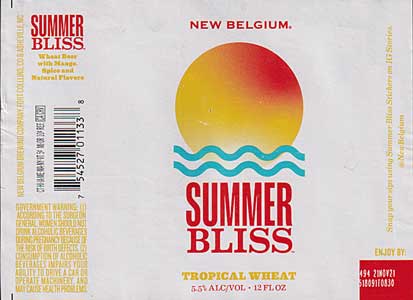 New Belgium - Summer Bliss