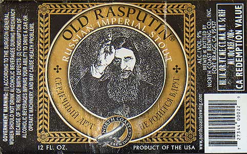 North Coast - Old Rasputin Russian Imperial Stout