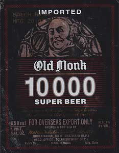 Old Monk - 10,000 Super Beer