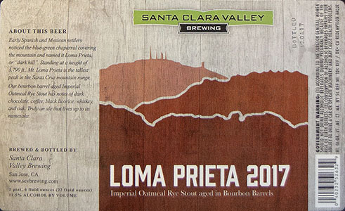 Santa Clara Valley - Loma Prieta 2017