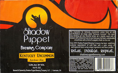Shadow Puppet - Kentucky Uncommoon