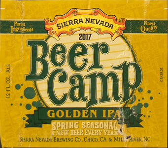 Sierra Nevada - 2017 Beer Camp - Golden IPA