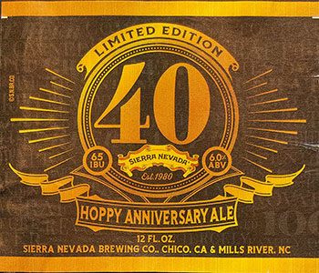 Sierra Nevada - 40 Hoppy Anniversary Ale