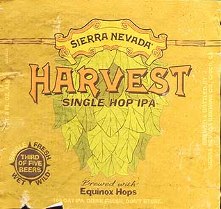 Sierra Nevada - Harvest Single Hop IPA