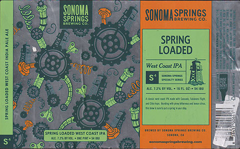 Sonoma Springs - Spring Loaded