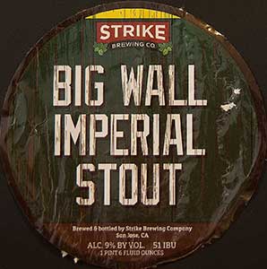 Strike - Big Wall Imperial Stout
